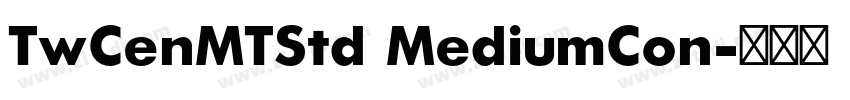 TwCenMTStd MediumCon字体转换
